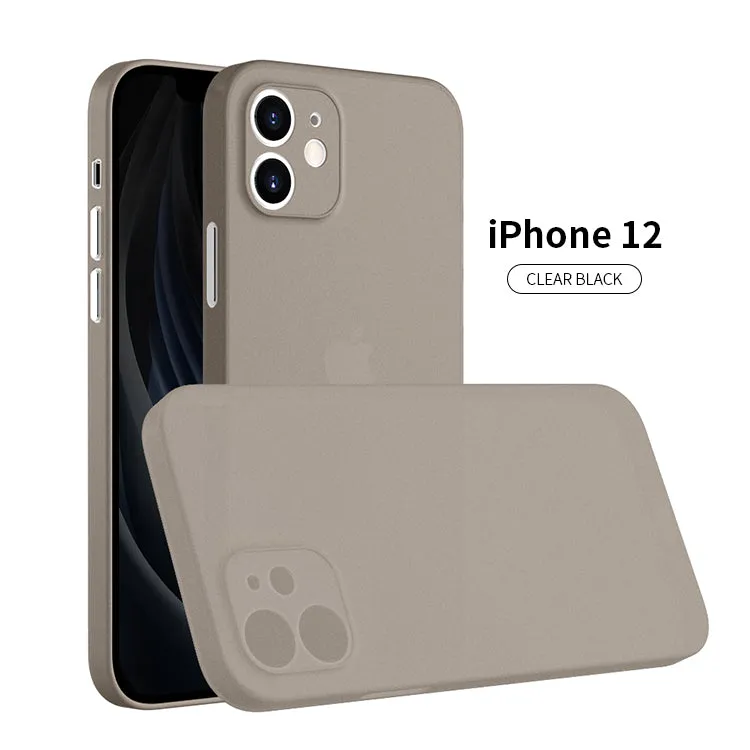 0.35mm Super Thin Matte Cases For iPhone 12/12 pro/12 max/12 pro max