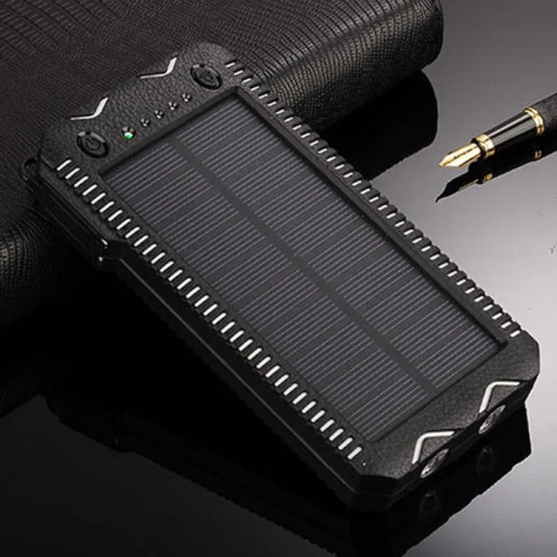 10000mAH Solar Power Bank Double USB