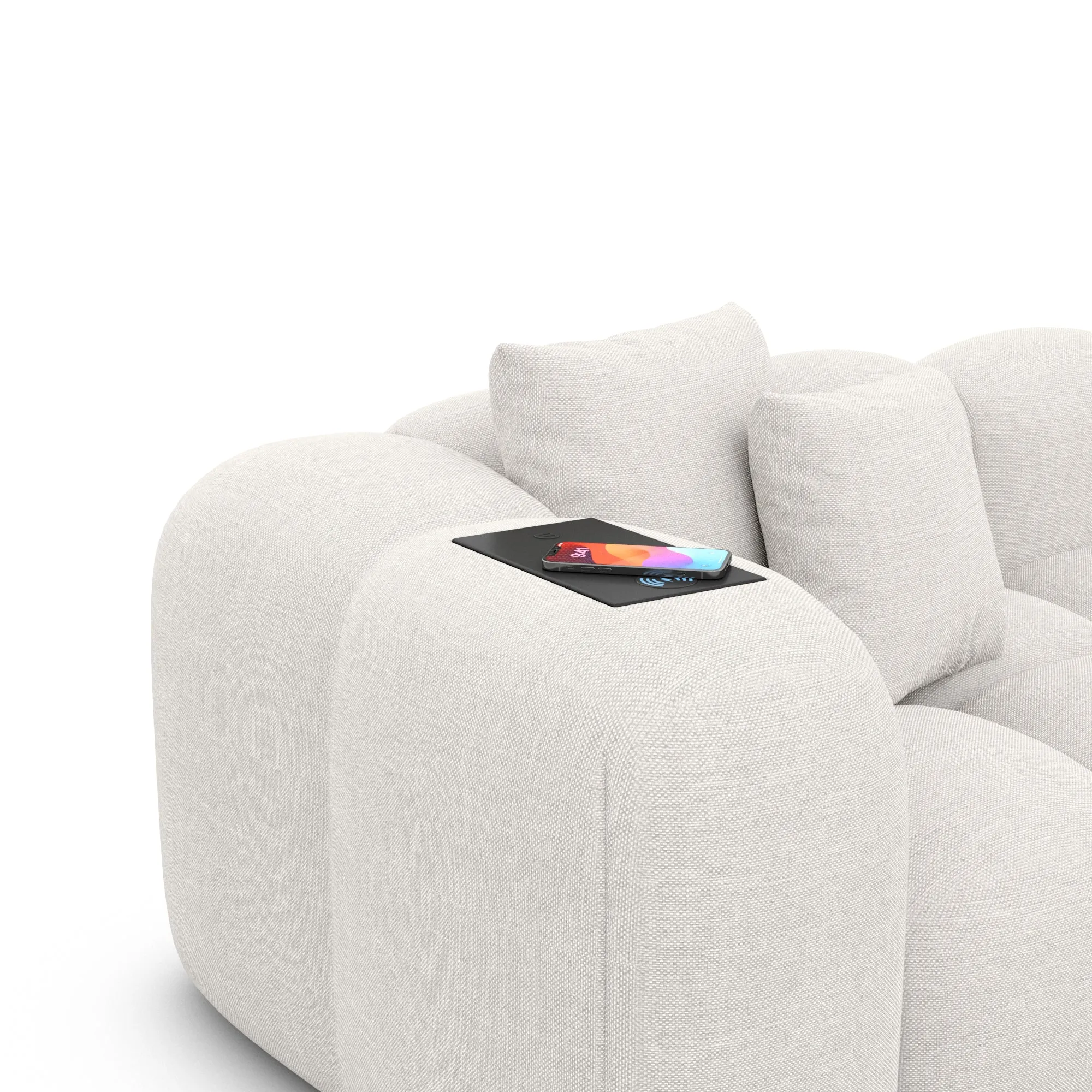 2 Seater Cloud with wireless phone charger and USB