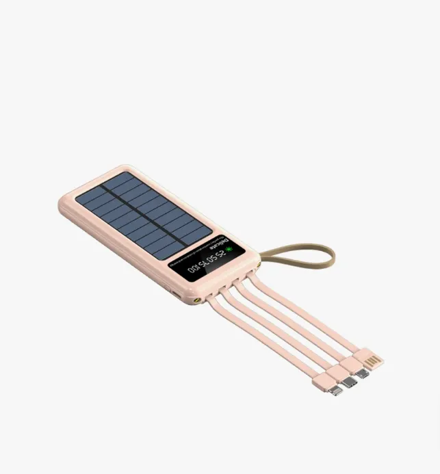 20000Mah Solar Power Bank With 2 Led Light As-50318