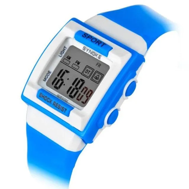 2017 New Fashion Watches Kid Children Boy Girl Motion Digital Watch Kid's Watch