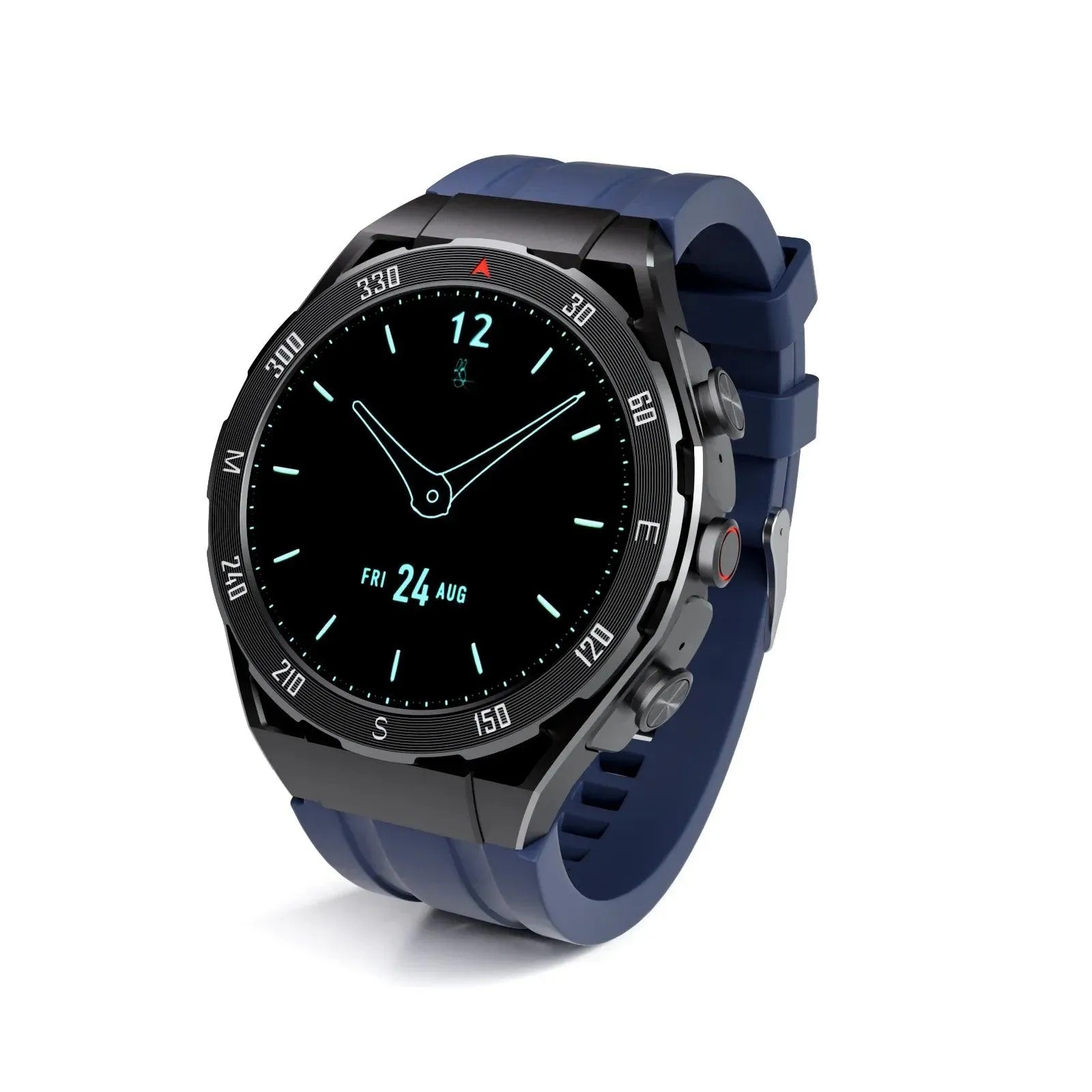 2024 Men's All-in-One Bluetooth Smartwatch with TWS Headphones and GPS Connectivity