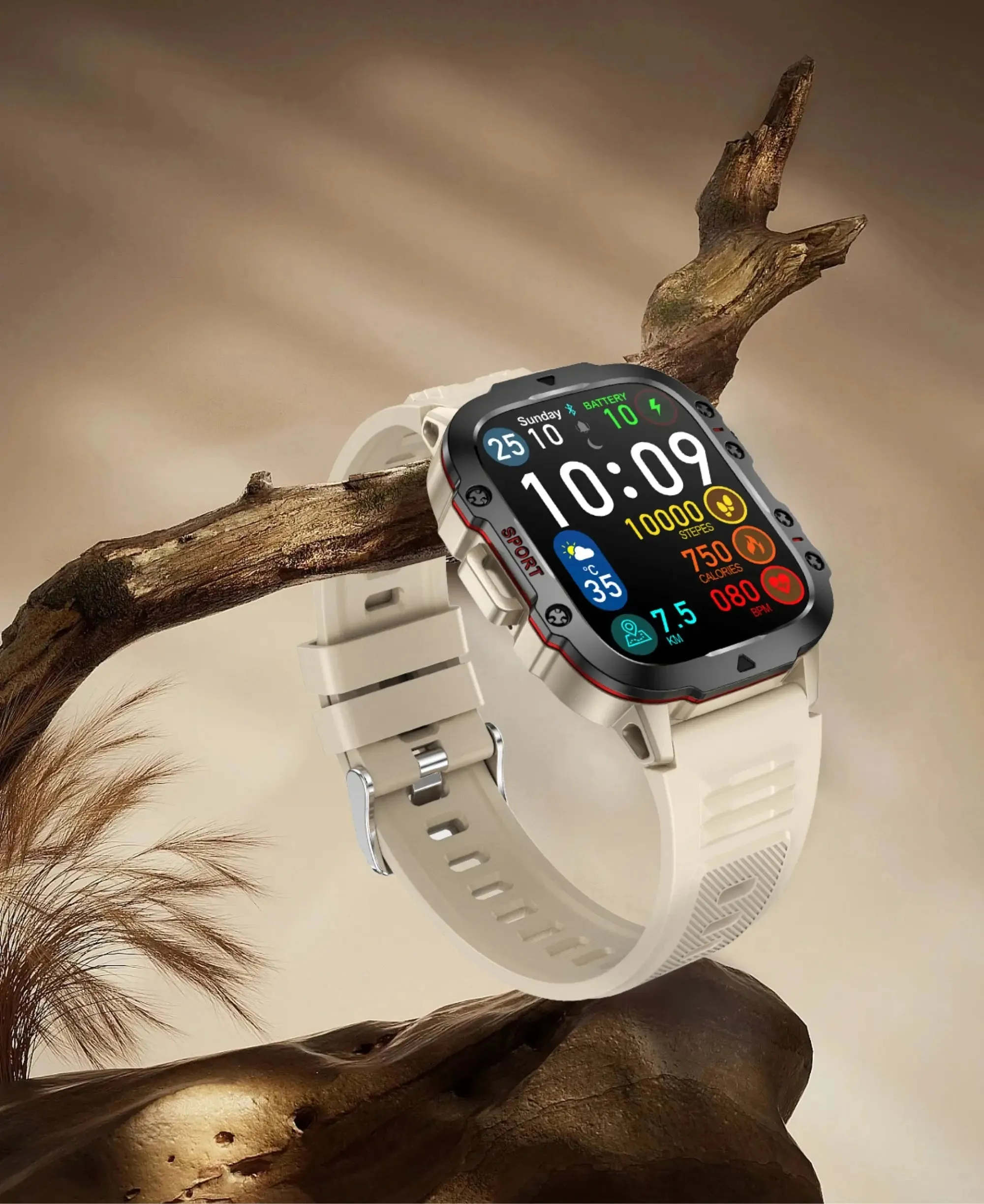 2024 Military Smart Watch - IP68