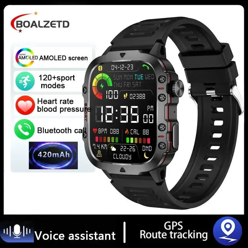 2024 Military Smart Watch - IP68