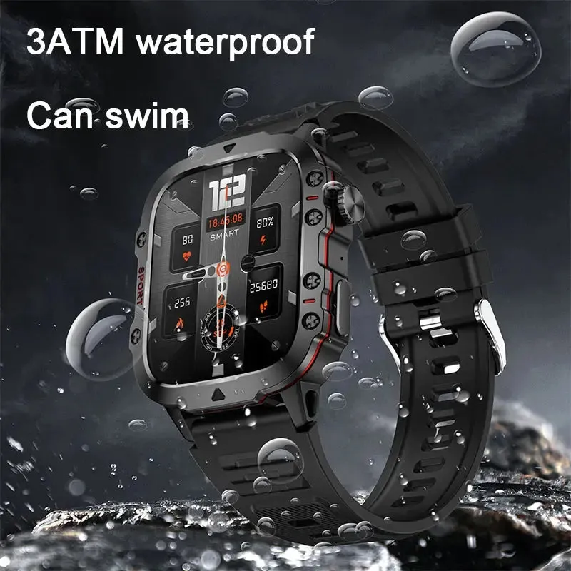 2024 Military Smart Watch - IP68