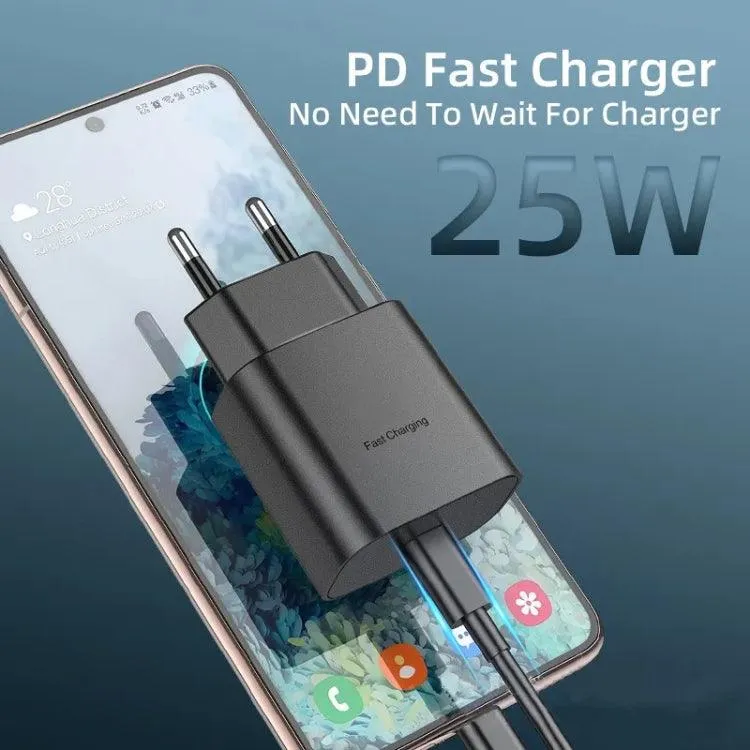 25W Fast Charge Type-C Charger for Samsung with UK Plug - TA800 PD/PPS