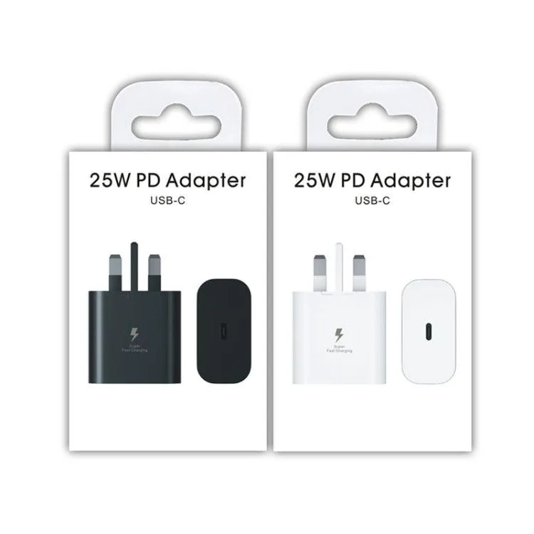 25W Fast Charge Type-C Charger for Samsung with UK Plug - TA800 PD/PPS