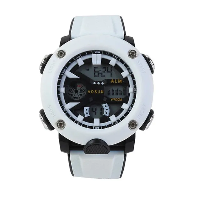 30M Waterproof Sports Men Watch Couple Fashion Popular Men's Multi-Functional LED Electronic Watchs