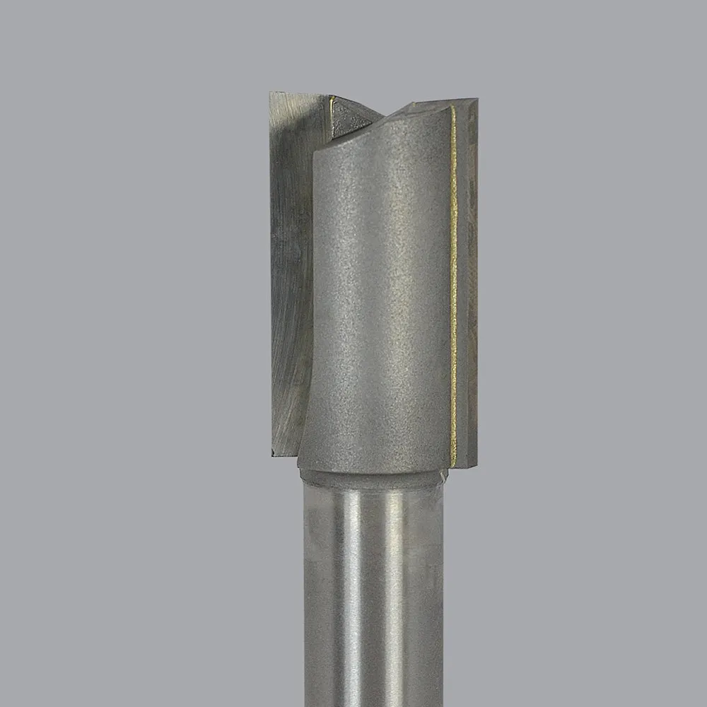 48-088, 0.75" Dia, 1.25" LOC, 0.5" Shank Dia, 3" OAL, Two Flute Router Bit