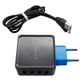 4A 4 Way Usb Mobile Device Charger ES-D29