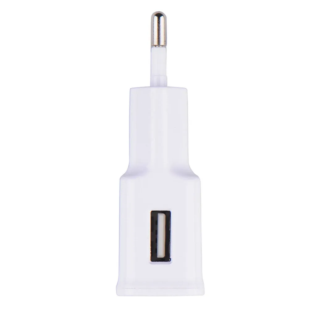 5V 2A USB EU Plug Mini Portable Travel Phone Charger Charging Adapter for Xiaomi