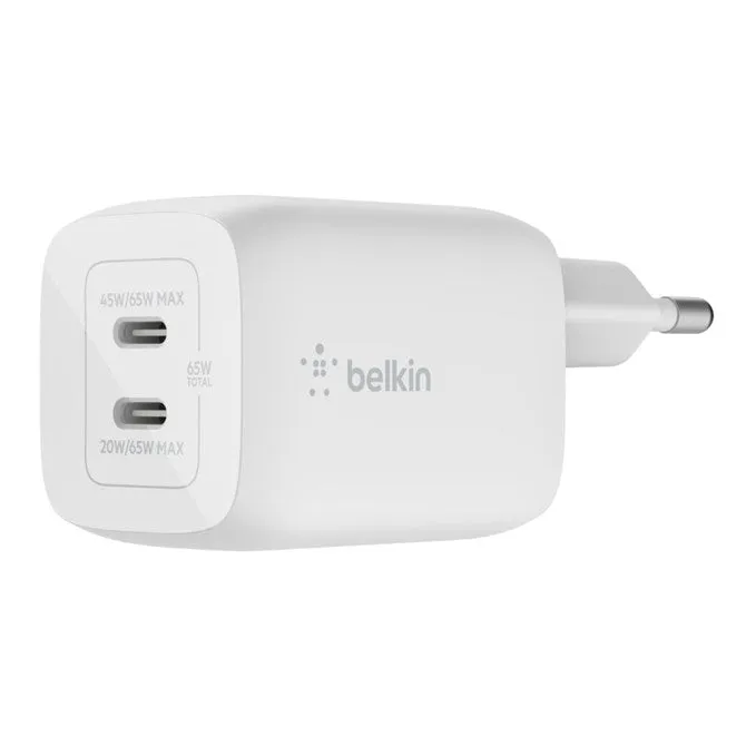 65W Pd Pps Dual Usb-C Charger Eu