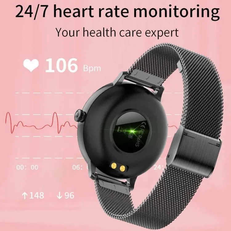 Advanced Health Monitoring Smart Watch with Touchscreen, GPS, Heart Rate & Sleep Tracking, Waterproof Design