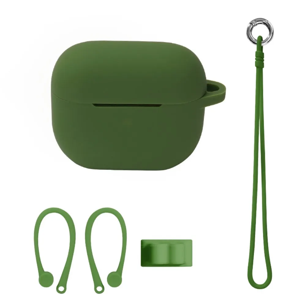 AirPods 3 silicone protector storage case with accessories - Green