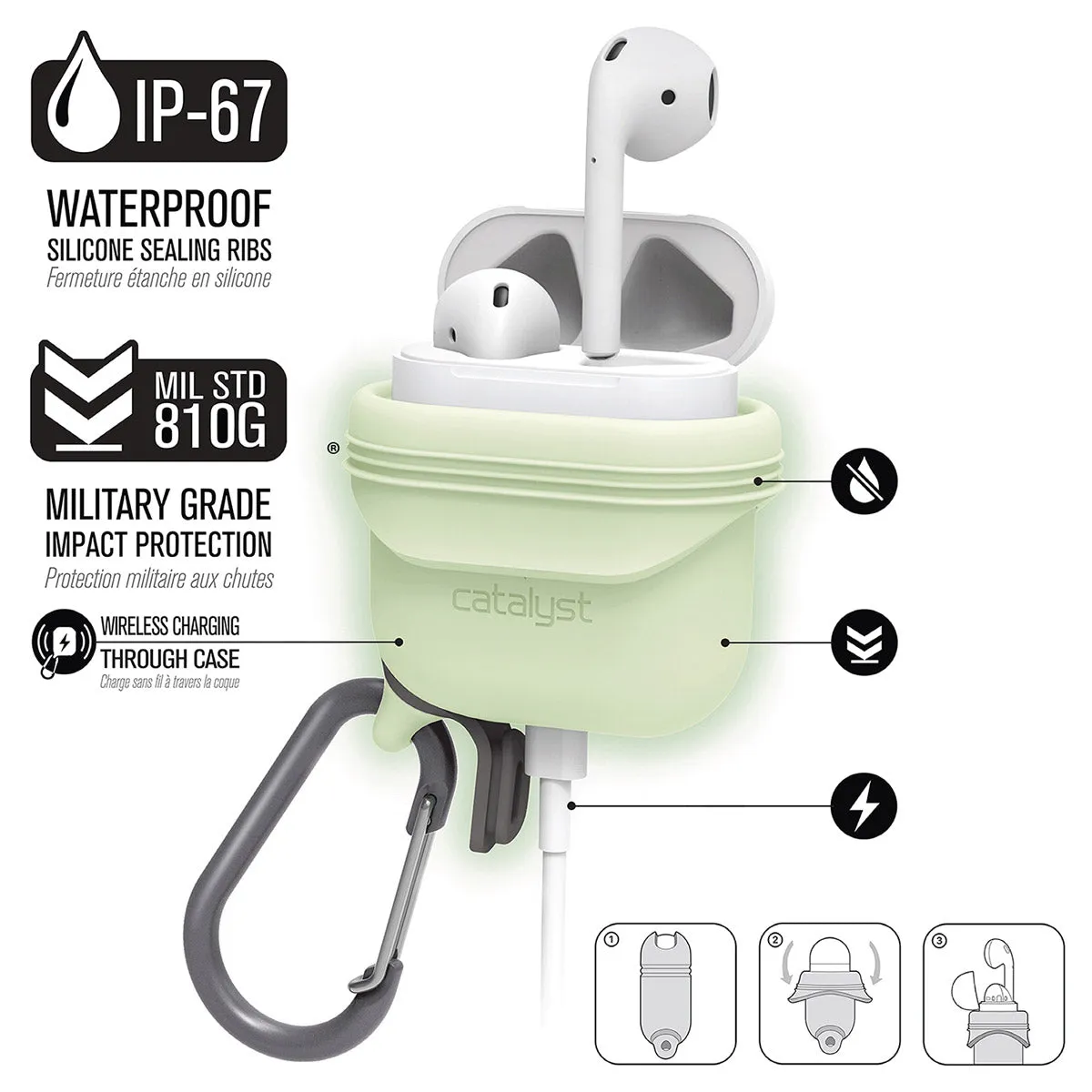 AirPods - Waterproof Case   Carabiner