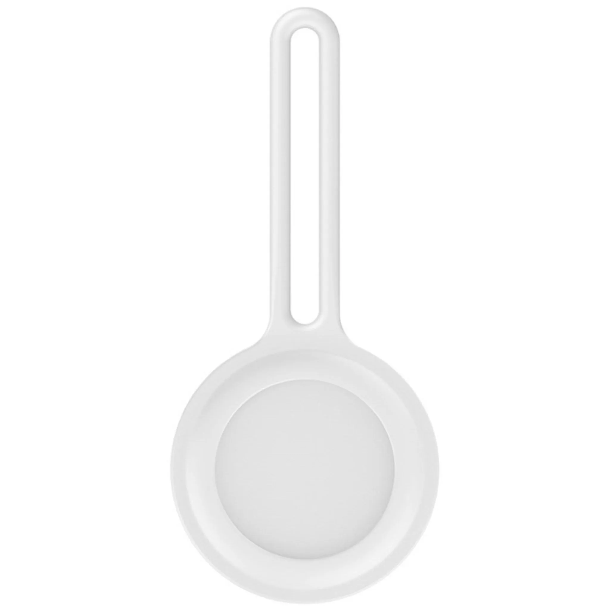 AirTags simple silicone case - White