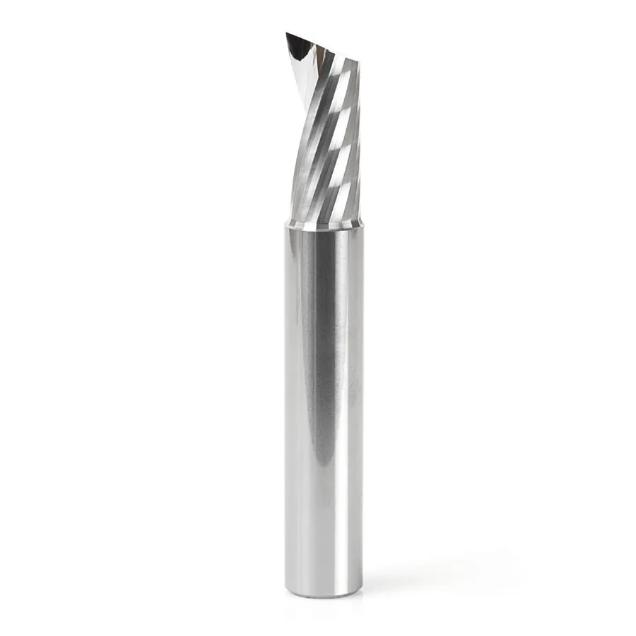 Aluminum Spiral 'O' Flute Up-Cut CNC Router Bit | 1⁄2 Dia x 1 1⁄8 x 1⁄2 Shank x 3" Long | 51487 | 738685514870