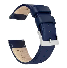 Amazfit Bip | Navy Blue Leather & Stitching