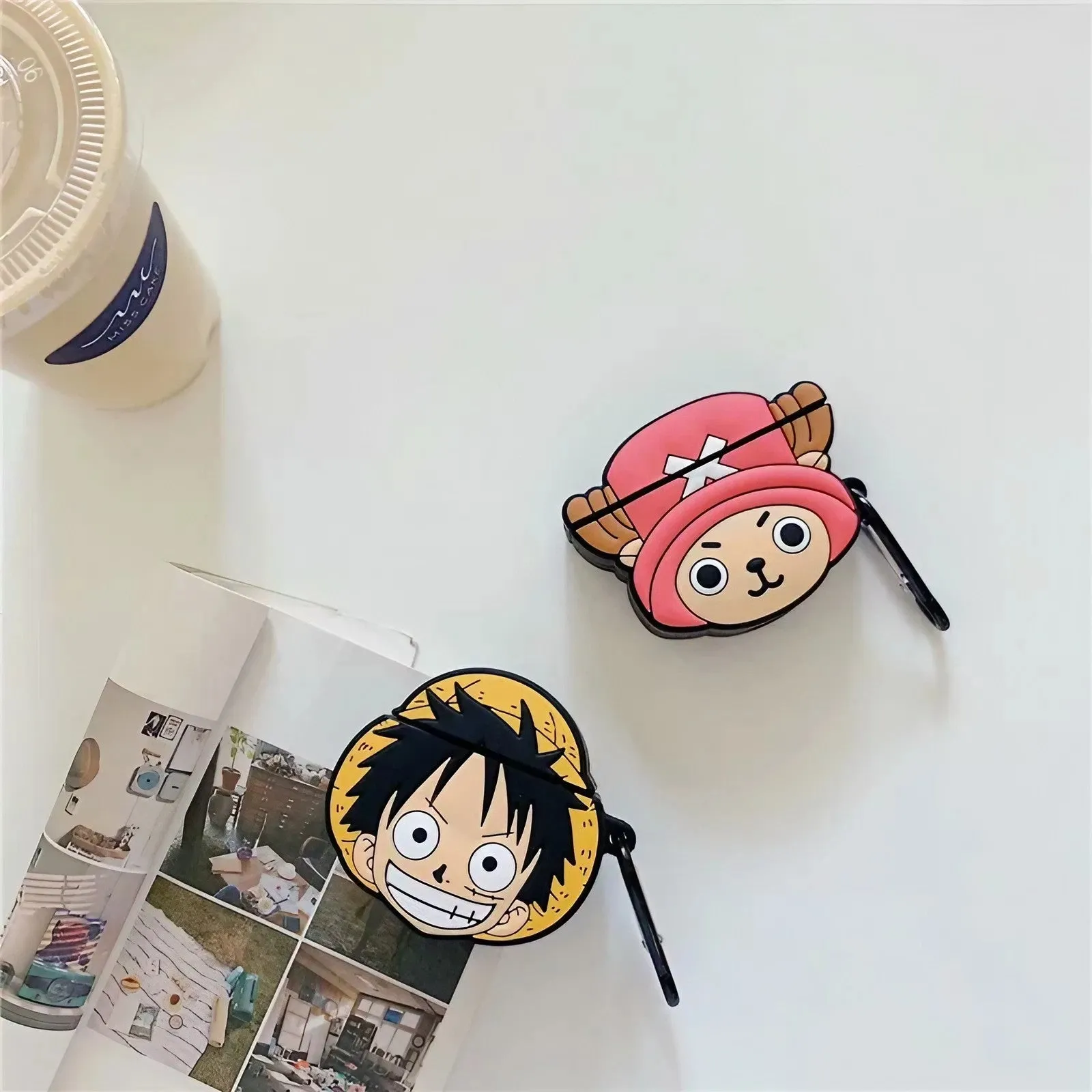 Anime One Piece AirPod Case Protective Earphone Case Cover