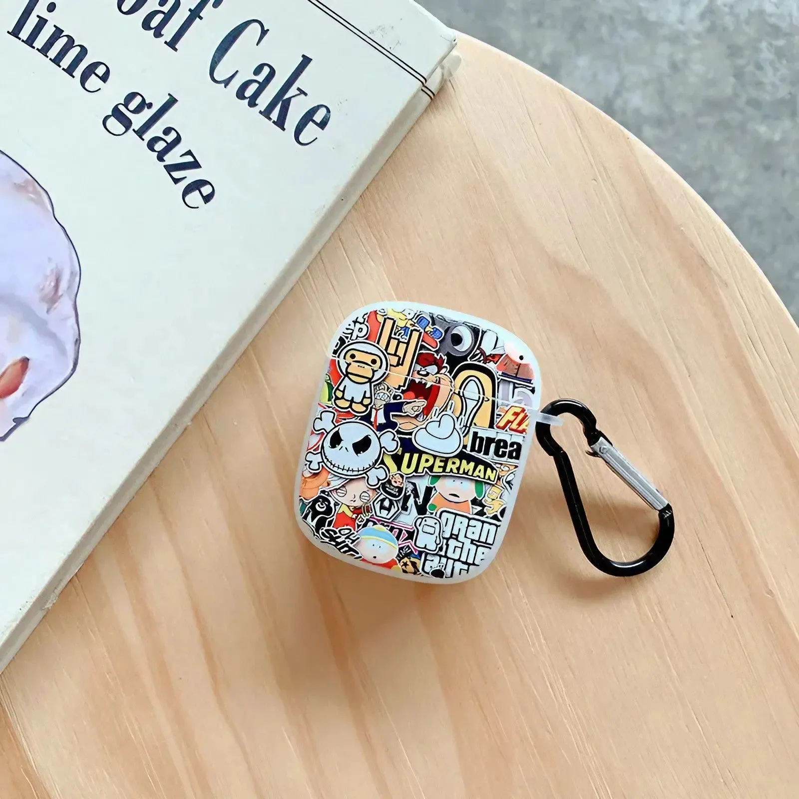 Anime One Piece AirPod Case Protective Earphone Case Cover