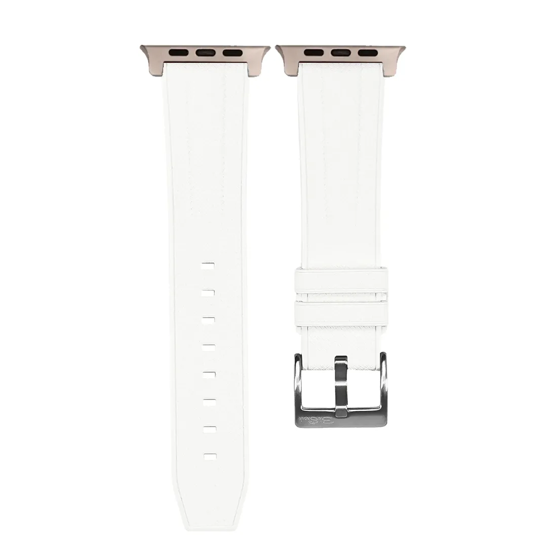 Apple Band ULTRA - Shark Skin Rubber - White