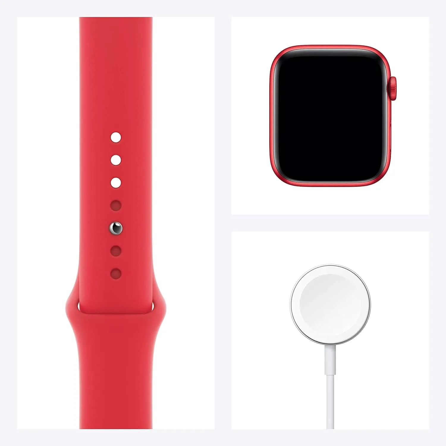 Apple Watch Series 6 GPS - 44mm, PRODUCT(RED) Aluminium Case with PRODUCT(RED) Sport Band, Regular