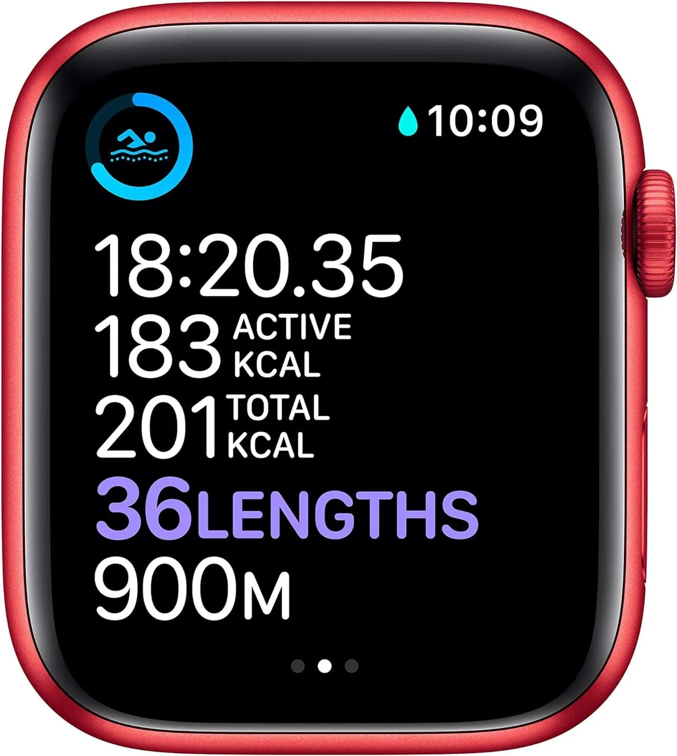 Apple Watch Series 6 GPS - 44mm, PRODUCT(RED) Aluminium Case with PRODUCT(RED) Sport Band, Regular