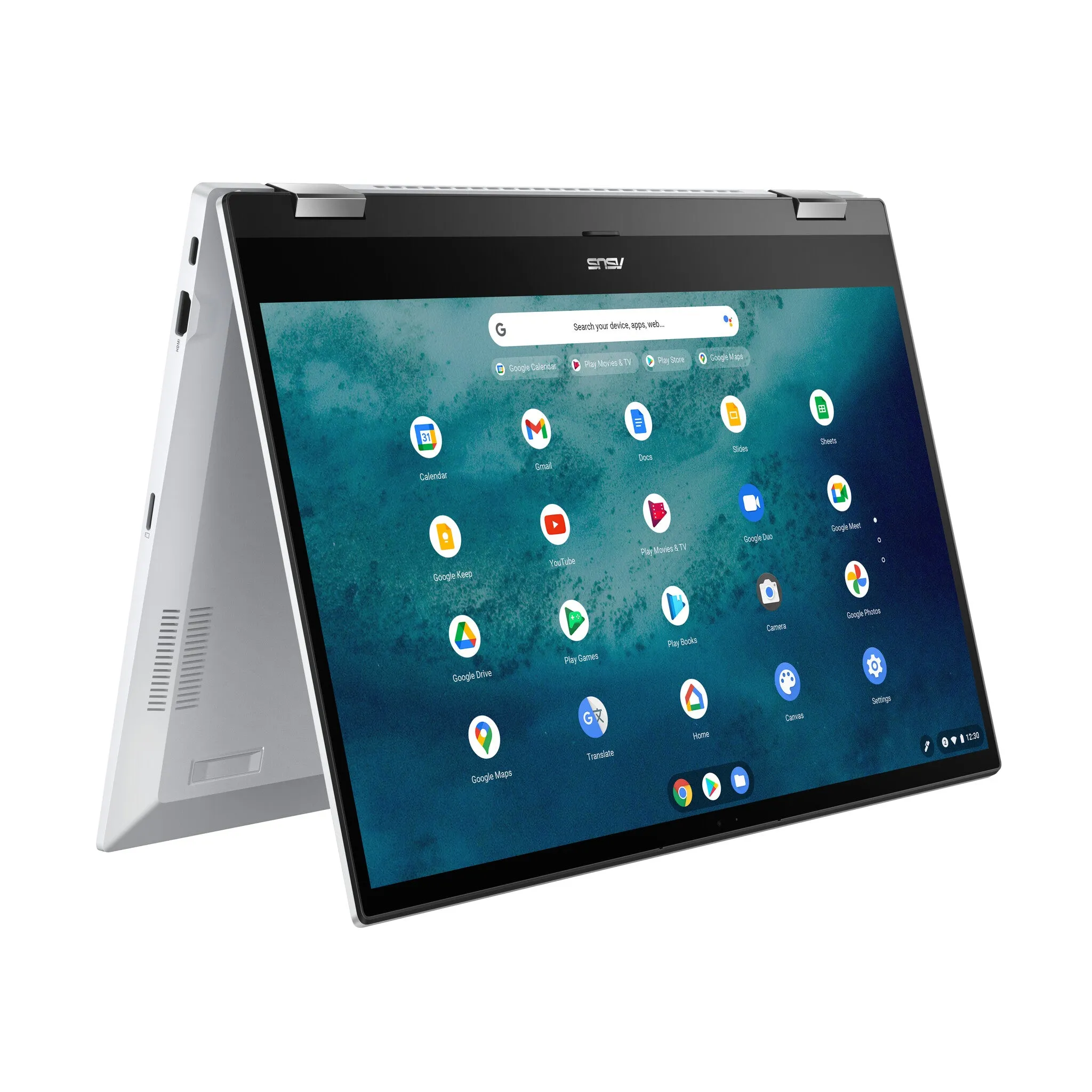 ASUS Chromebook Flip CX5 CB5500FEA-E60071 39.6 cm (15.6") Touchscreen Full HD Intel® Core™ i3 i3-1115G4 8 GB LPDDR4x-SDRAM 128 GB SSD Wi-Fi 6 (802.11ax) ChromeOS White