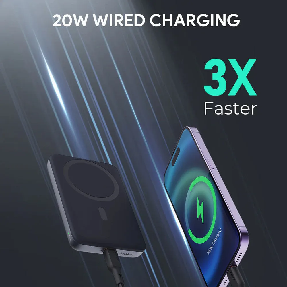 AUKEY MagLynk 20W 6700mAh MagSafe Wireless Charging Power Bank