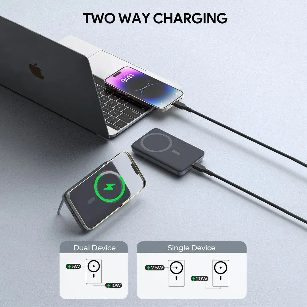 AUKEY MagLynk 20W 6700mAh MagSafe Wireless Charging Power Bank