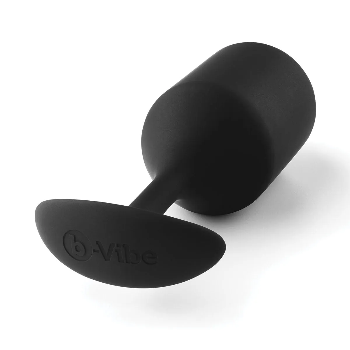 B-vibe Weighted Snug Plug 4 - .257 G Black