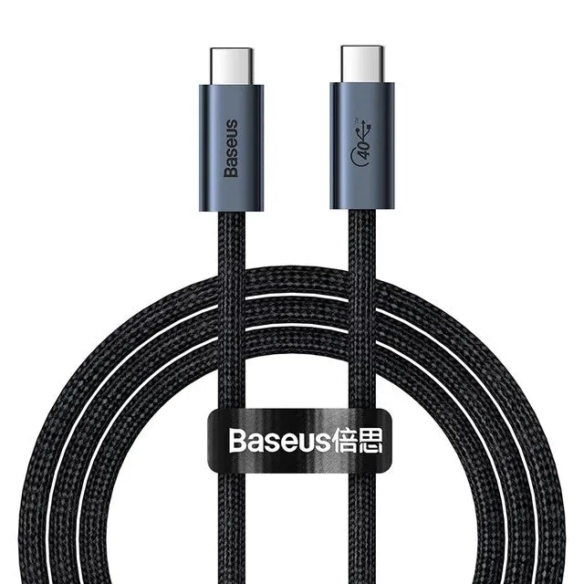 Baseus 100W Thunderbolt PD 8K@60Hz Type C USB 4 Quick Charger Cable