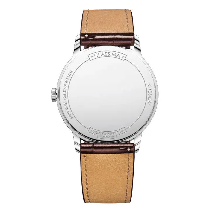 Baume & Mercier Men's Brown Classima Watch 10415