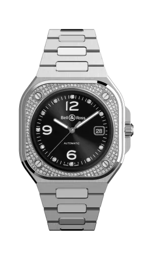 Bell & Ross Instruments BR 05 DIAMOND STEEL Men's Watch