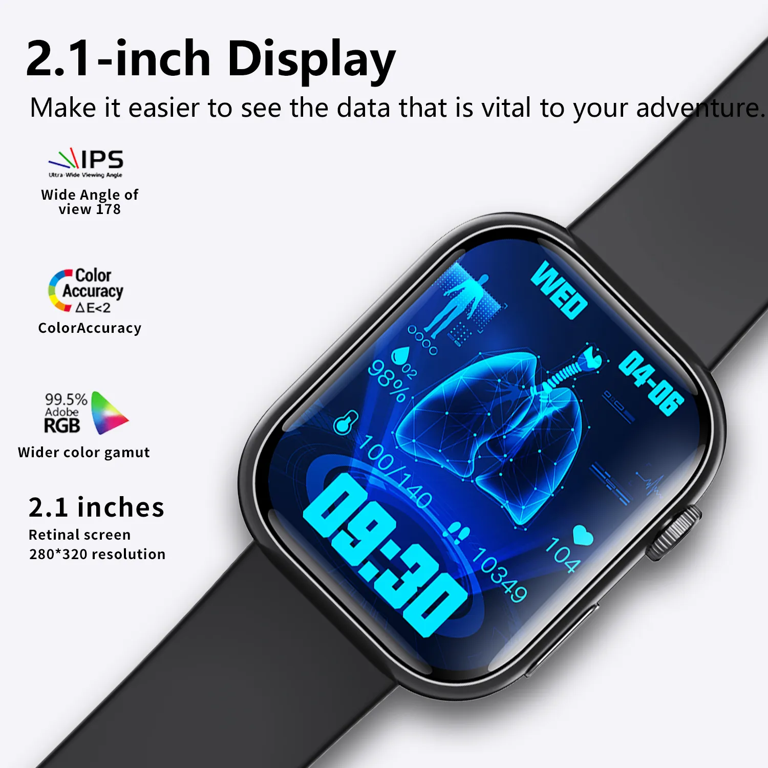 Best ECG Smart Watch of 2024 With Blood Pressure Monitor Blood Glucose Monitoring