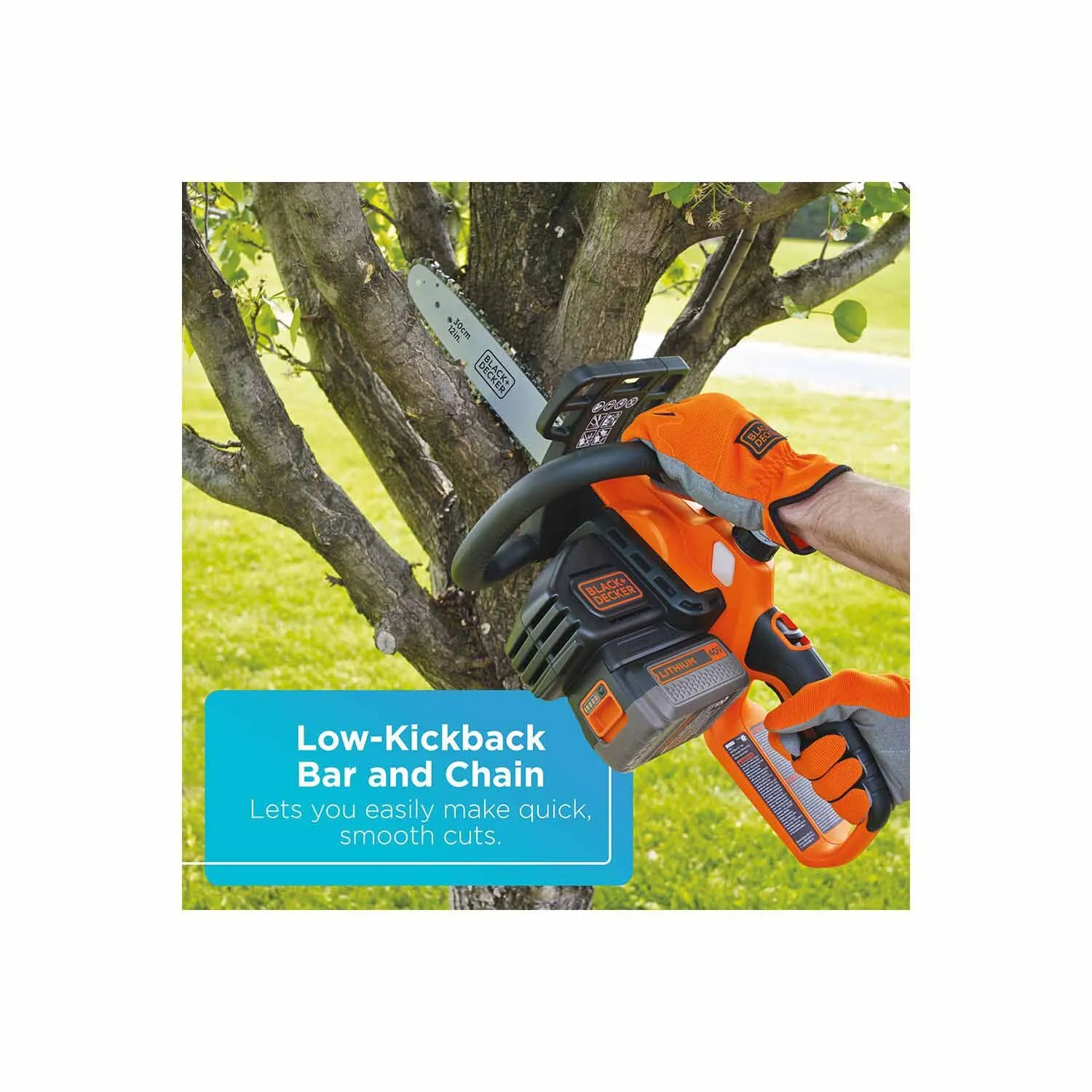 Black & Decker LCS1240 40V MAX* Lithium 12 in. Chainsaw (LCS1240)