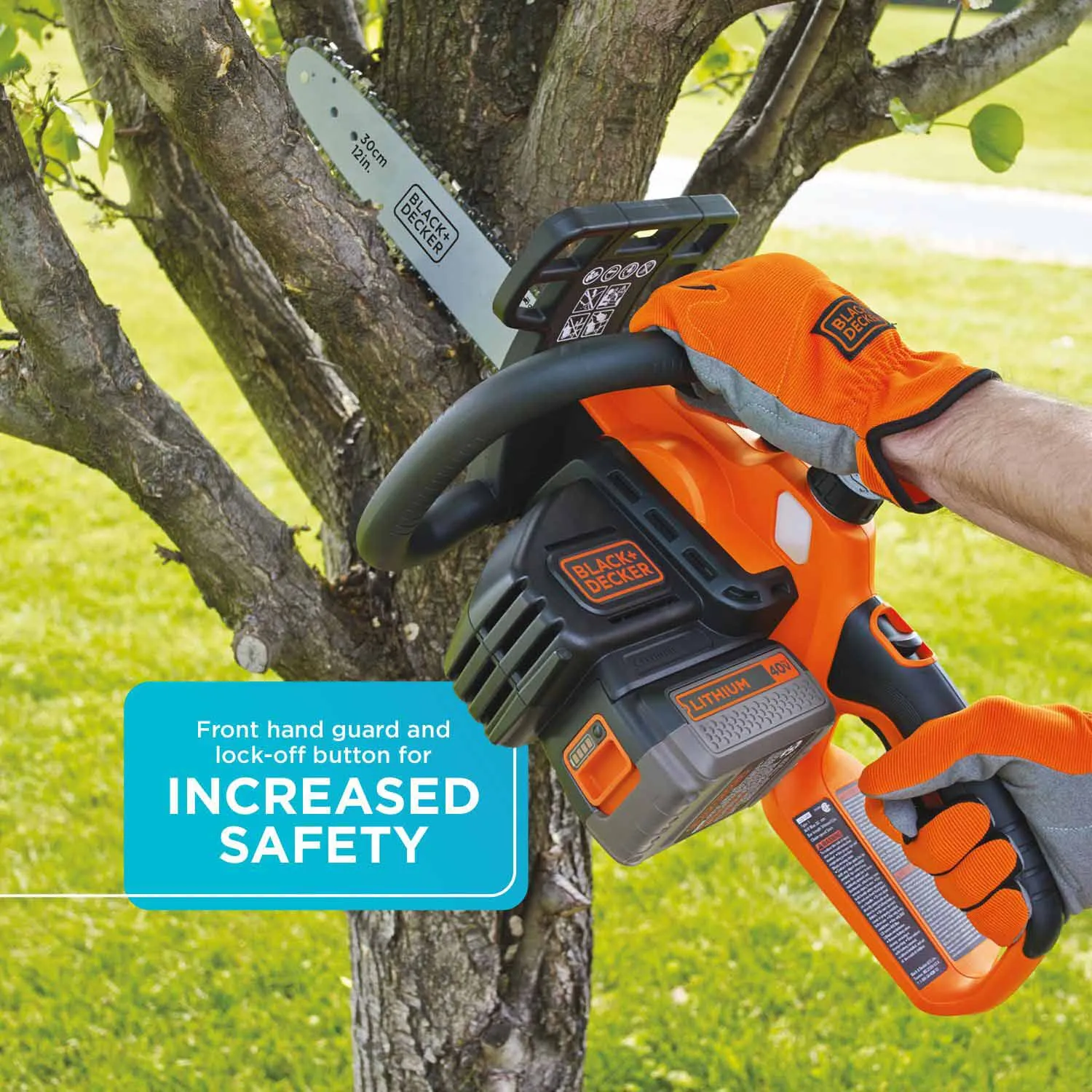 Black & Decker LCS1240 40V MAX* Lithium 12 in. Chainsaw (LCS1240)