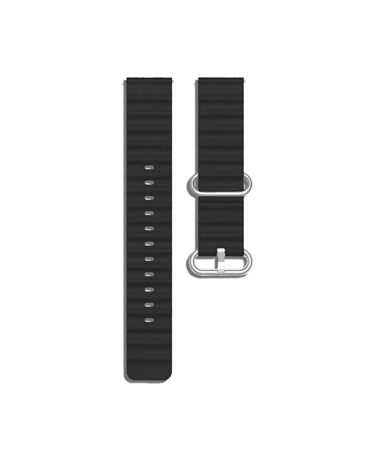 Black Beat WatchBand for Samsung/OnePlus/Fitbit Smartwatches