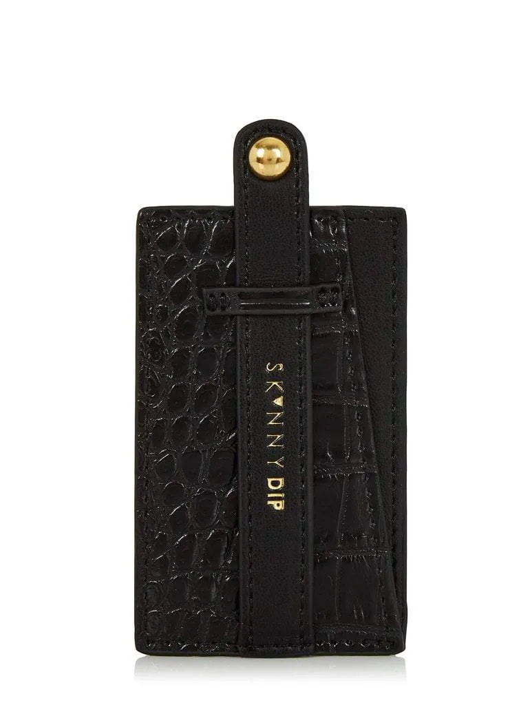 Black Croc Phone Grip