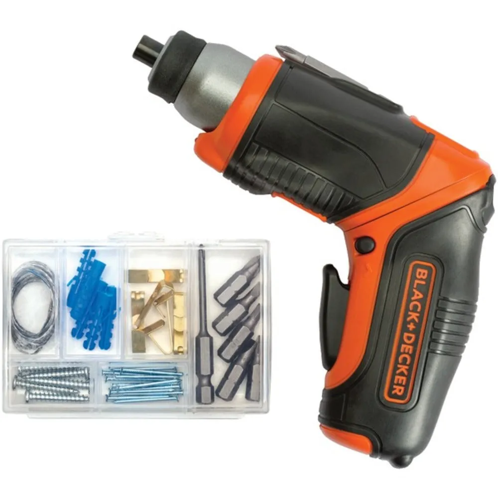 BLACK DECKER BDCS40BI 4-Volt MAX* Lithium Pivot Screwdriver