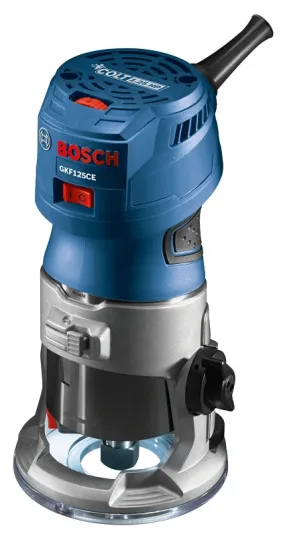 Bosch GKF125CEN Palm Router, 7 A, 1/4 in Collet, 16,000 to 35,000 rpm Load Speed :EA: QUANTITY: 1