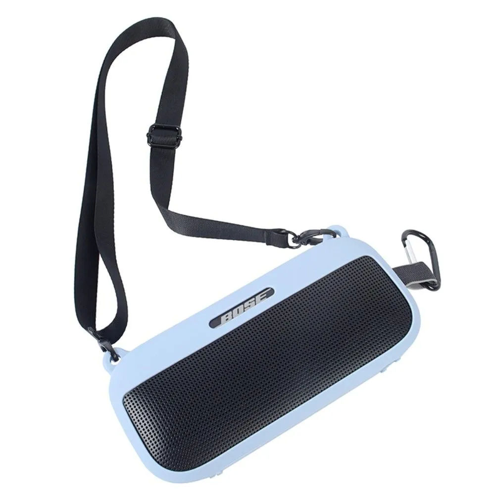 BOSE SoundLink Flex silicone cover with strap - Baby Blue