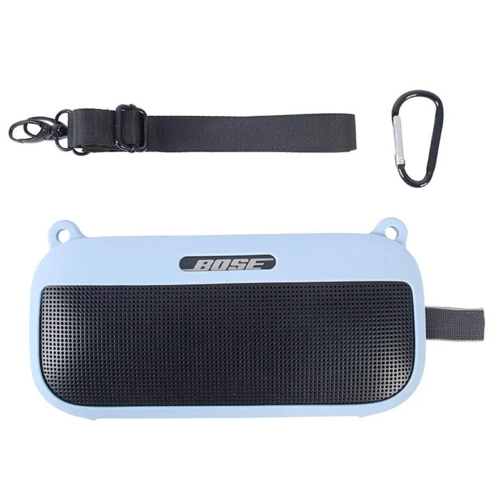 BOSE SoundLink Flex silicone cover with strap - Baby Blue