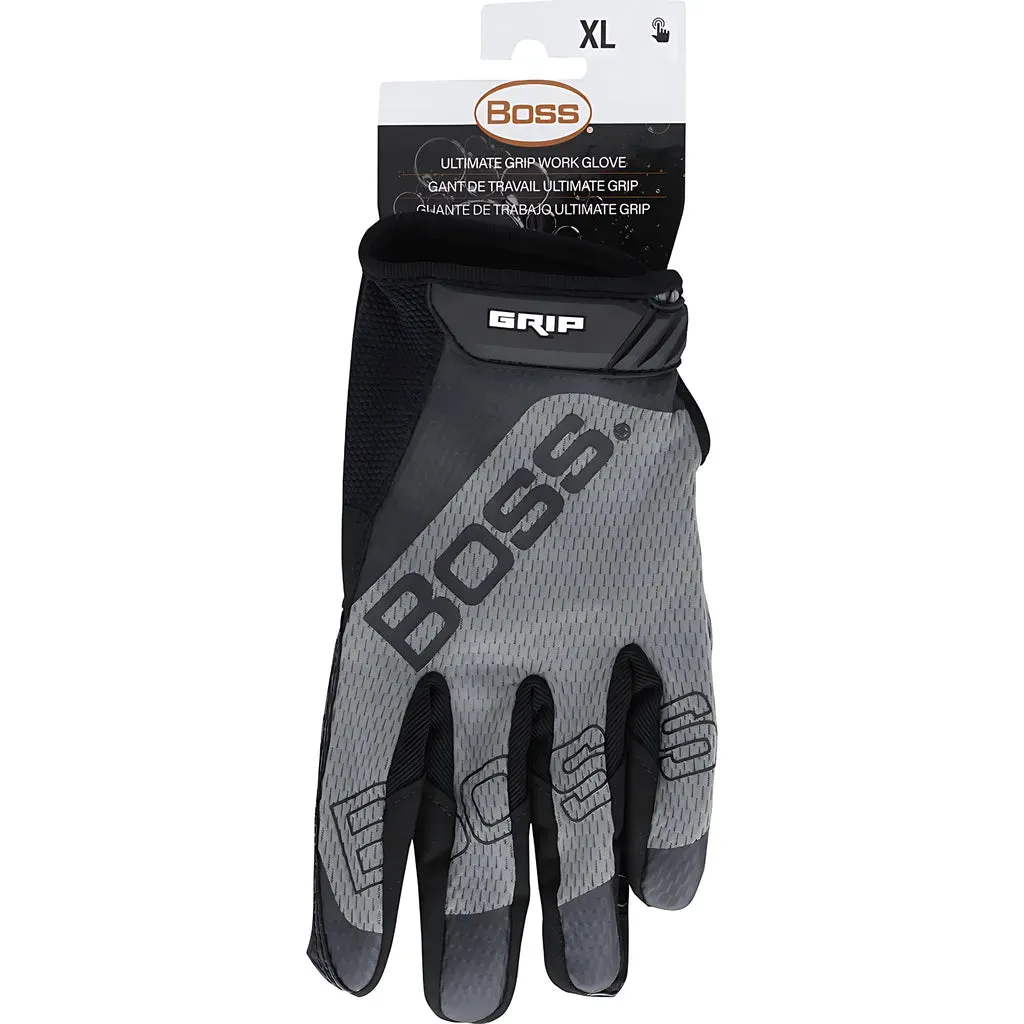 Boss 120-MG1220T/XXL Synthetic Microfiber Palm with Silicone Coated Grip and Mesh Fabric Back