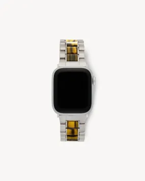 Boyfriend Apple Watch Band in Tiger's Eye