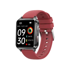 BP Doctor Med 6 Crimson Wearable Blood Pressure Smartwatch