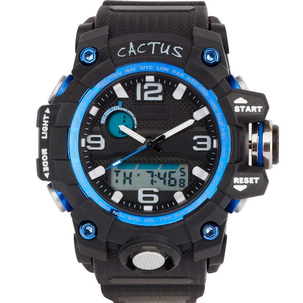 Cactus CAC126M01 Mighty Analogue Digital Watch