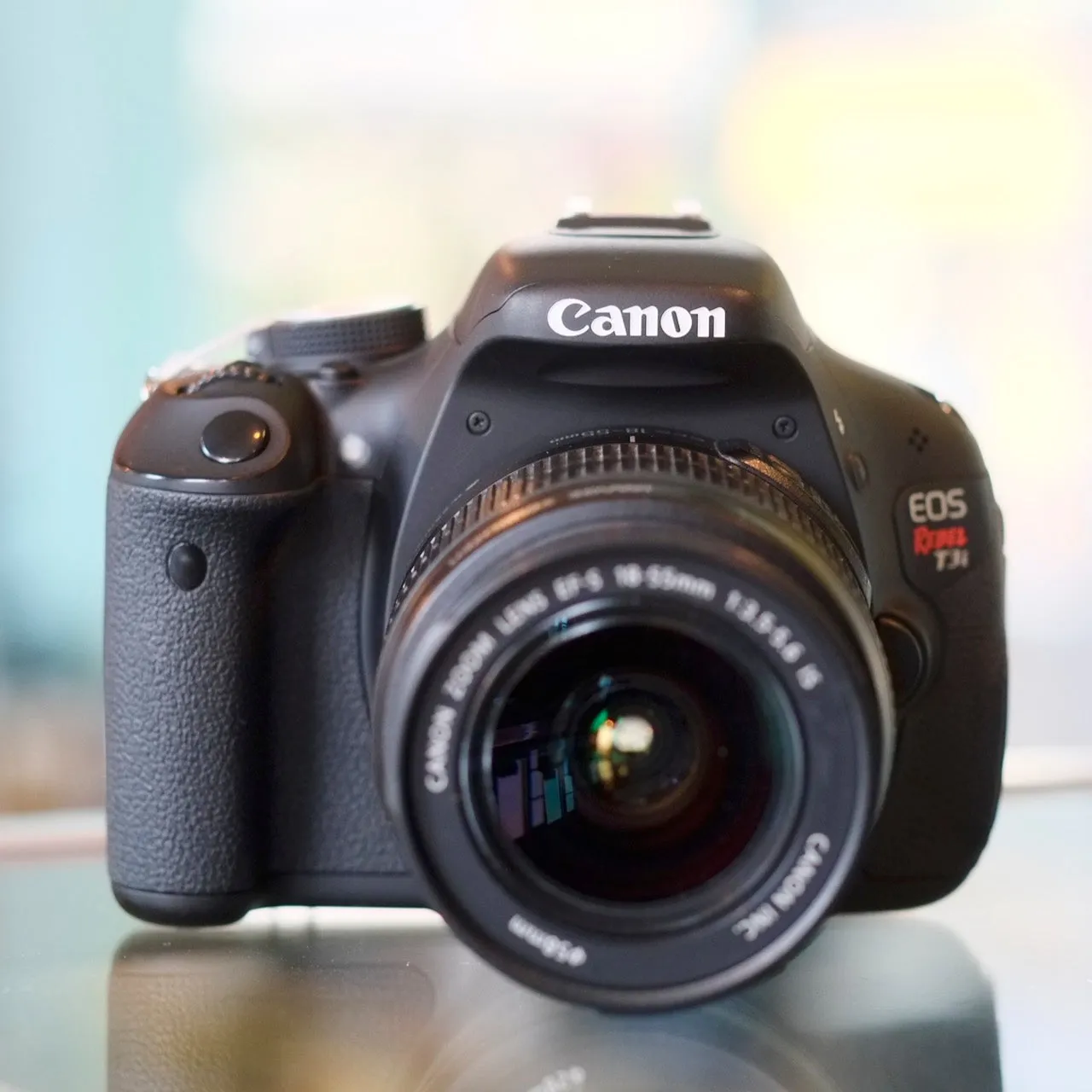 Canon EOS Rebel T3i with 18-55mm f3.6-5.6 IS