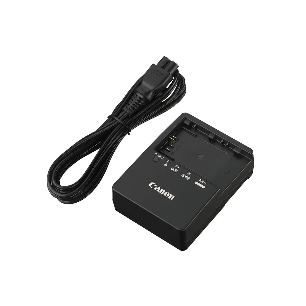 Canon LC-E6E Charger for LP-E6 / LP-EL Rechargeable Battery to EOS 5D Mark II / III / IV, 5DS R, 6D, 6D Mark II 7D, 60D, 70D, 80D, R5, R6 Digital Camera etc. Photography