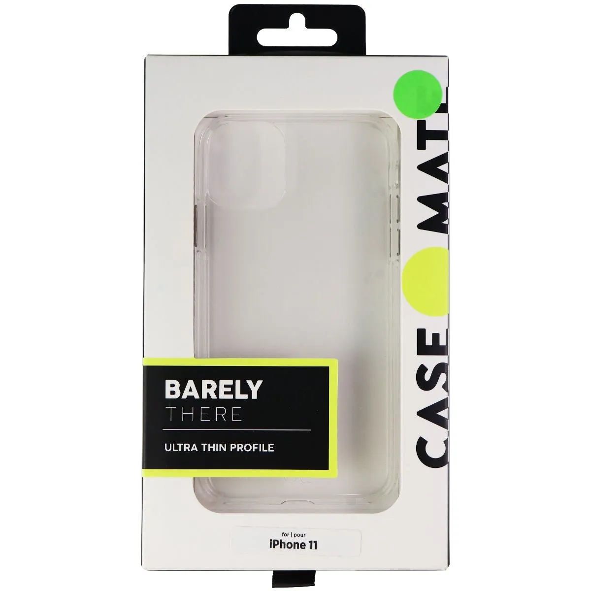 Case-Mate Barely There Series Slim Case for Apple iPhone 11 - Clear